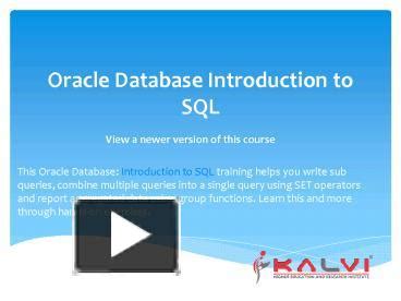 Image result for Oracle SQL for PPT