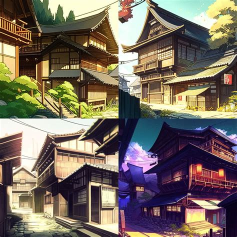Vernacular architecture Midjourney style | Andrei Kovalev's Midlibrary 2.0