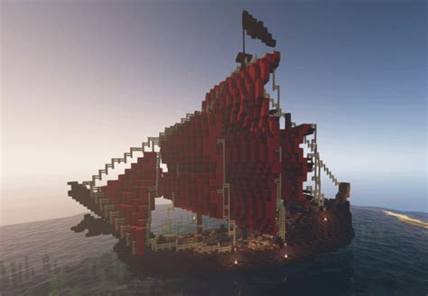 Image result for Minecraft Medieval Ship Tutorial