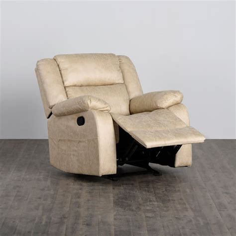 Buy Denver One-Seater Glider Recliner - Beige from Home Centre at just ...