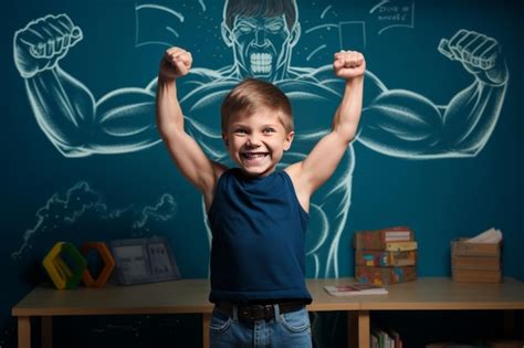 Rezultat imagine pentru Muscular Child