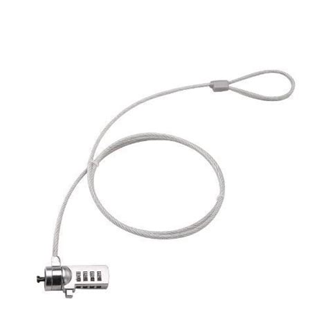 Premium Combination Portable Computer Security Lock Cable For Notebook ...