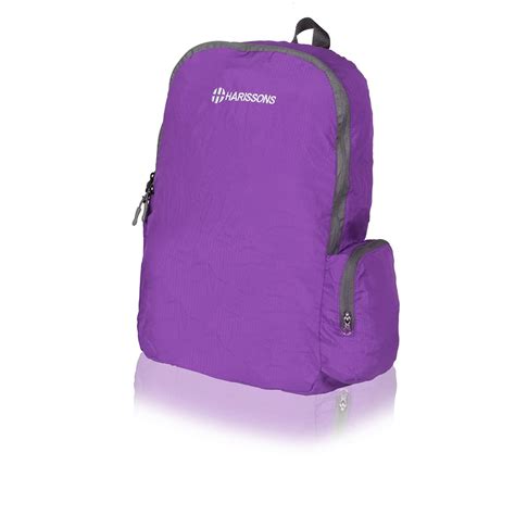 Buy HARISSONS Groovy Purple 23 Liter Foldable Backpack at Amazon.in