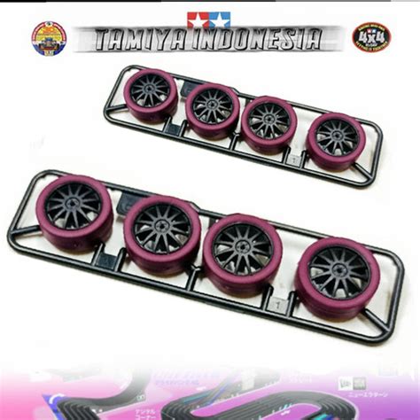 Jual REP TAMIYA VELG FIN CARBON MEDIUM BAN SUPER HARD MAROON MEDIUM ...