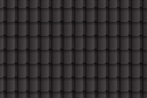 Gradient roof tile pattern design | Free Vector