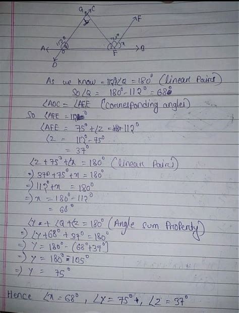 in the given figures the directed lines are parallel to each other find ...