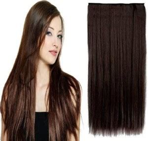 MelodySusie straight stylish silky brown 24 inch Hair Extension Price ...