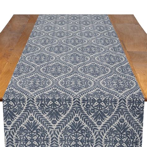 Astoria Navy Table Runner - Linen Rentals | Wedding Table Linen ...
