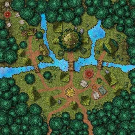 A Caern I made for my party during The Dark Ages for a World of ...