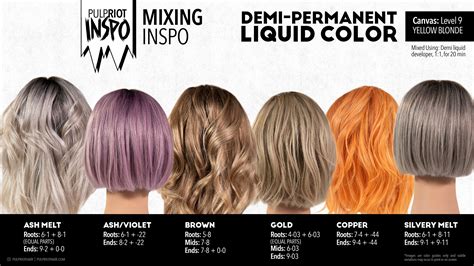 Image result for Pulp Riot Color Chart