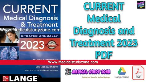 CURRENT Medical Diagnosis and Treatment 2023 PDF Free Download ...