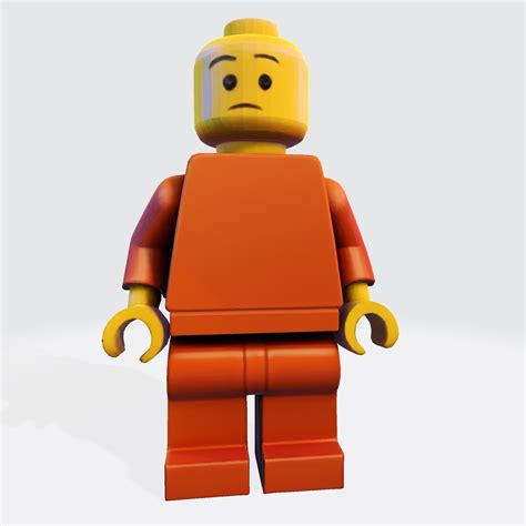 👾 BrickBuddy – Low-Poly LEGO-Style Character for 3D Print & Display ...