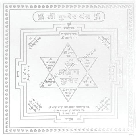 Arkam - Premium range of spiritual products|Arkam Kuber Yantra / Kuber ...