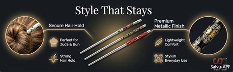 Buy Salvus App SOLUTIONS Multi Color Steel Juda Sticks/Juda Pin/Juda ...