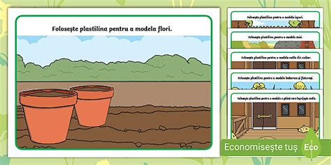 Totul despre primăvară – Planșe pentru modelaj cu plastilină