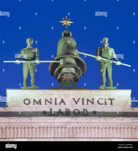Labor omnia vincit hi-res stock photography and images - Alamy