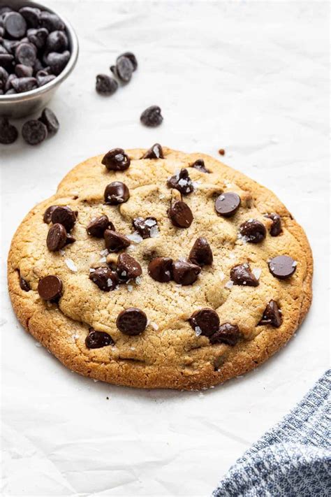 One Chocolate Chip Cookie Recipe - Single Serving Cookie