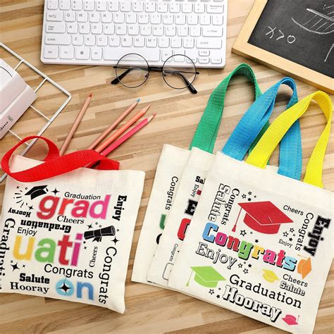 Amazon.com: 24 Pcs Graduation Totes Graduation Gift Bags Kindergarten ...