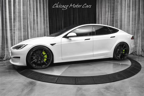Used 2021 Tesla Model S Plaid! LOW Miles! VOSSEN Wheels! FULL Front XPEL PPF! Autopilot! For ...