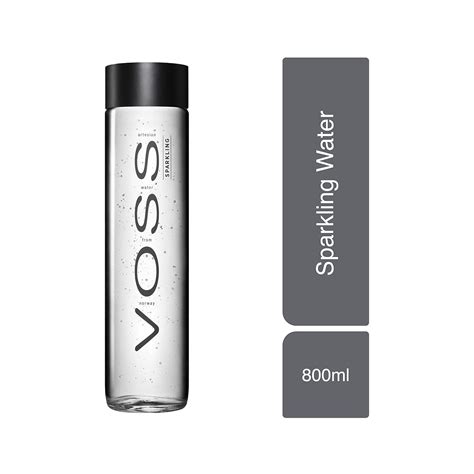 Voss Artesian Sparkling Water Bottle, 800 ml : Amazon.in: Grocery ...