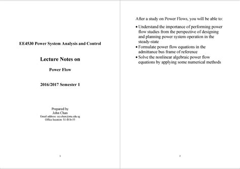 Image result for Powerflow Study Examples