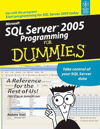 Buy Microsoft SQL Server 2005 Programming for Dummies Book Online at ...