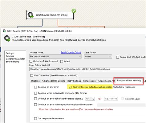 SSIS JSON Primitive Error 的图像结果