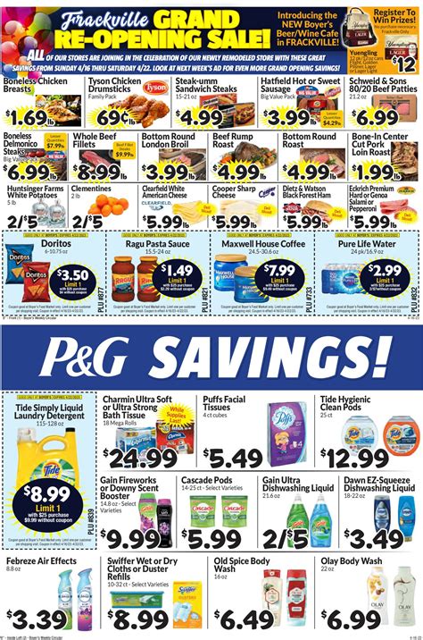 Boyer's Food Markets Ad Circular - 04/16 - 04/22/2023 | Rabato