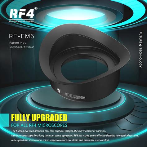 RF4 RF-6565 PRO 6.5-65X SYNCHRONOUS ZOOM TRINOCULAR STEREO MICROSCOPE ...