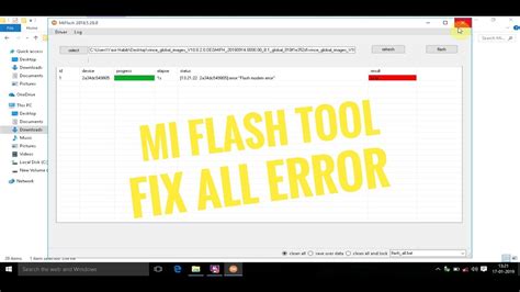 MI Note 5 Pro Flash File Error Tool 的图像结果