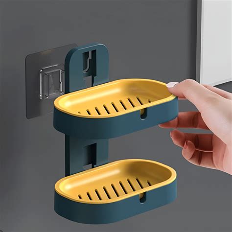 Brand: iBELL Product Type: Wall Mounted Double Layer Soap Dish Material ...