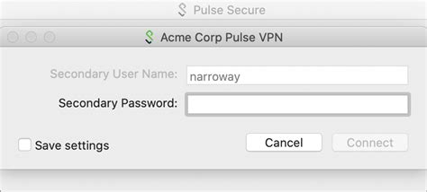 Pulse Secure Client 的图像结果