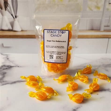 Sugar Free Butterscotch Hard Candy – Stage Stop Candy
