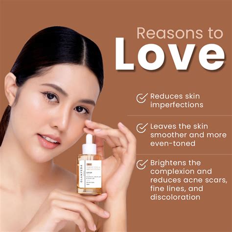 Glamveda Glutathione Skin Perfecting Face Serum for Glowing Skin ...