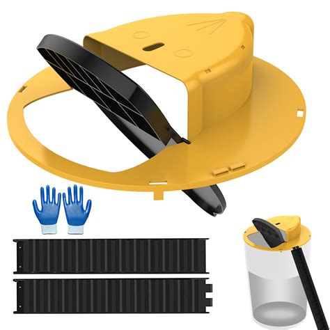 Mouse Trap Bucket, Turnover and Slide Bucket Lid Mouse Trap, for Indoor ...