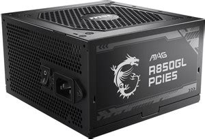 MSI MAG A850GL PCIE5 850 Watts Gaming PSU with 8 SATA Cables - MSI ...