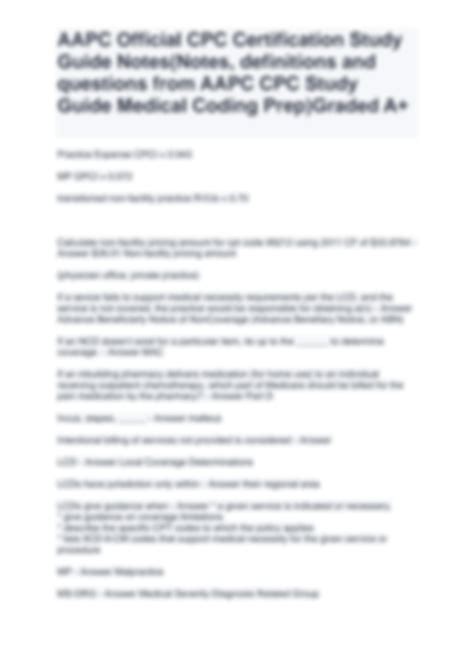 AAPC Study Guide 的图像结果