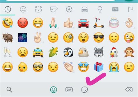 sending stickers on whatsapp