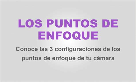 Ejercicios prácticos para mejorar tu 'punto de enfoque'