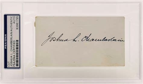 Lot - JOSHUA L. CHAMBERLAIN