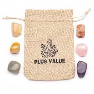 Plus Value Gratitude Pocket Crystal Bag - Reiki Crystal Healing ...