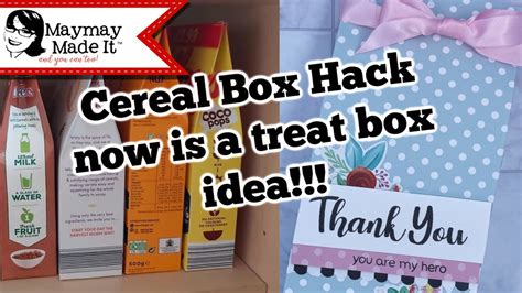 Image result for Cereal Box Hack