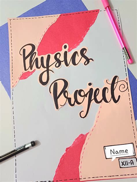 Image result for Physics Assignment Front Page Layout