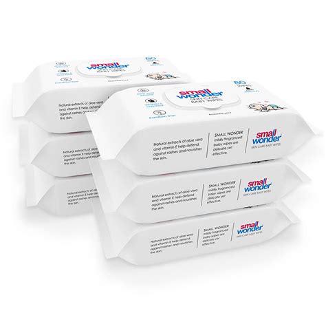 Buy Small Wonder Skin Care Baby Wipes (Pack of 1) - 80 Wipes Online at ...