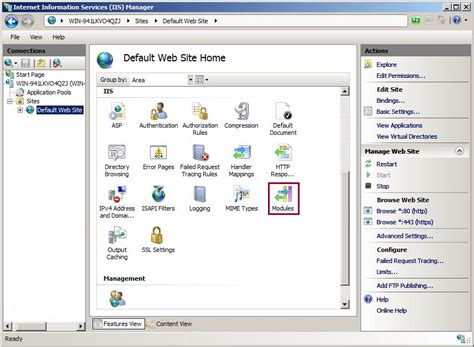 IIS 7 Tutorial 的图像结果