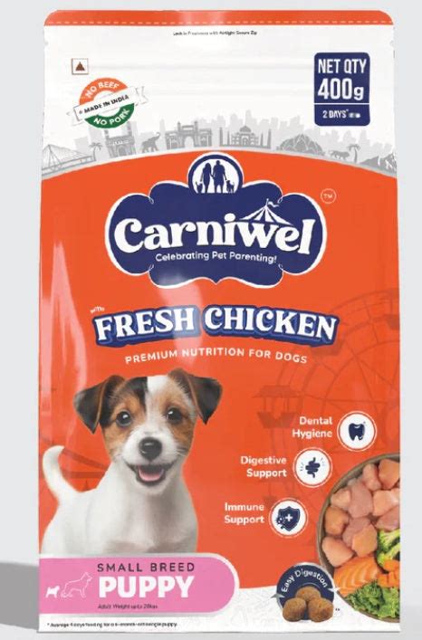 Carniwel Fresh Chicken Small Breed Puppy Dry Food – ShakeHands