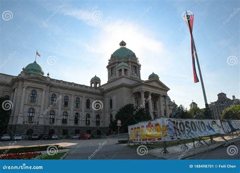 National Assembly of Serbia in Belgrade Editorial Photo - Image of ...