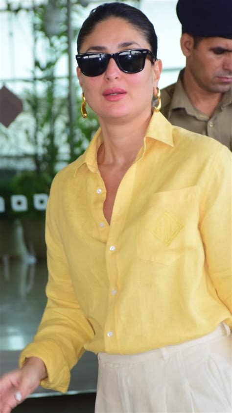 Kareena Kapoor Khan Combines Casual And Chic Style At Airport