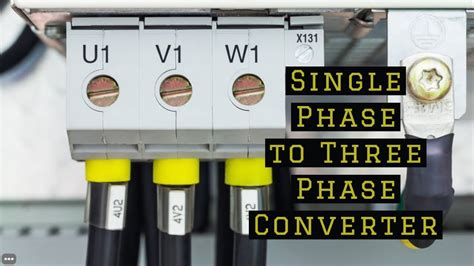 Image result for Convert Three-Phase Power to Single Phase Power