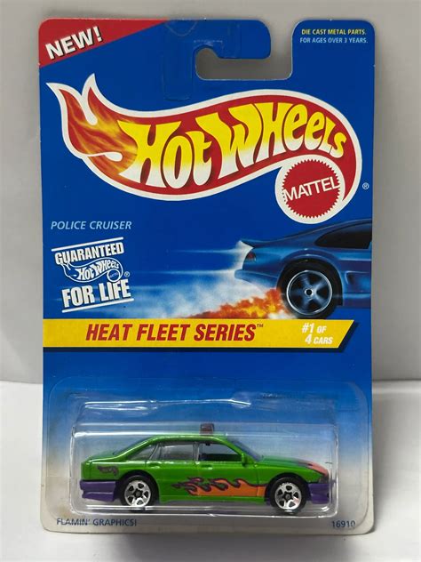 HOT WHEELS HEAT FLEET SERIES POLICE CRUISER – Indian Diecast Hub